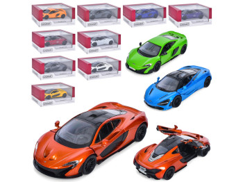 Машинка інерційна металева McLaren Kinsmart, 16 см, відкриваються двері, Kinsmart