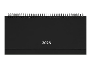 Планінг датований настільний BuromaxStrong 2026, 120 сторінок, чорний