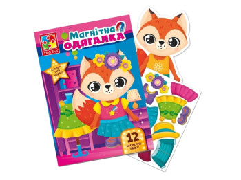 Магнітна гра Лисичка в папці, Vladi Toys VT3204-33