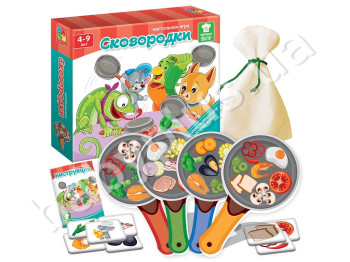 Игра на скорость Сковородки, Vladi Toys