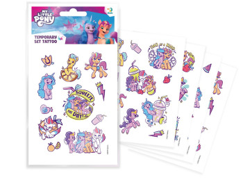 Набор детских временных татуировок My Little Pony, DoDo