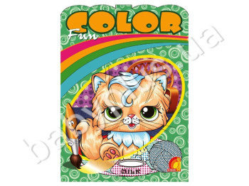 Водная раскраска Fun color, Котёнок, Елвик