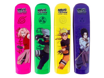 Набор текстовых маркеров Highlighter Naruto 4 шт, Kite