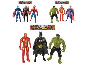 Супергерой Avengers 3 шт. 899-31-32-33K