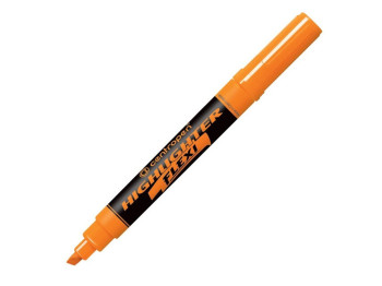 Текстовыделитель Centropen Fax Flexi, клиновидный, оранжевый, 1–4,6 мм