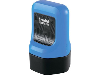 Роликовий штамп ID Protector, 3 Refills, синій, TRODAT ID Protector