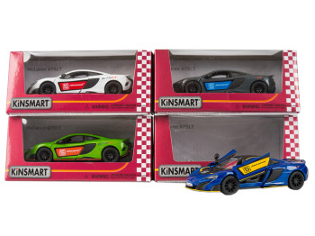 Машинка инерционная металлическая Lotus Exige R-GT, 12 см, открываются двери, Kinsmart