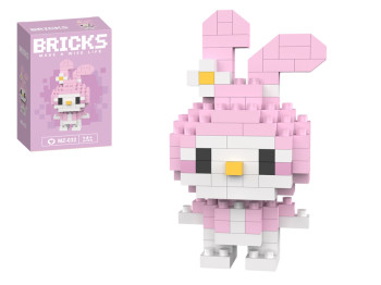 Конструктор персонаж My Melody, мини сборная фигурка