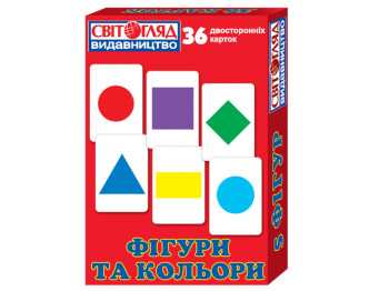 Раздаточный материал "Фигуры. Цвета", 3-7 лет, Ранок