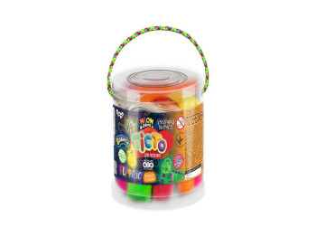 Тісто для ліплення Master Do FLUORIC 8 кольорів, Danko Toys