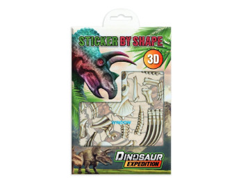 Стикербук "Moxy Dinosaur Expedition Dino 2" с наклейками, 3+, Moxy