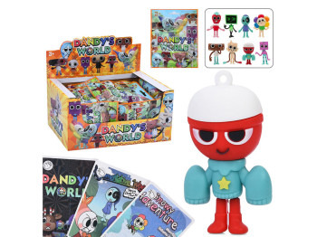 Фігурки-сюрприз Dandy’s World з картками 99516, мікс видів (ціна за 1шт.)