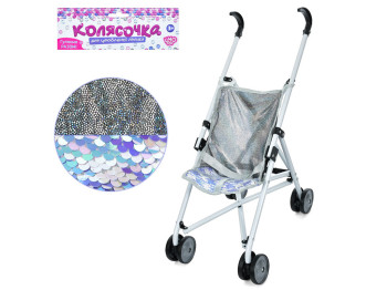 Коляска прогулочная для куклы M 5090 UA, 47-25-в50 см, складная, Limo Toy