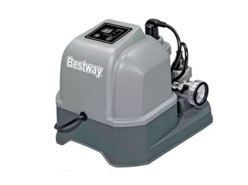 Фiльтр хлорінатор для солоної води Hydrogenic. Bestway 58755