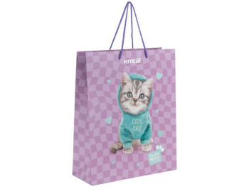 Пакет бумажный подарочный, 26х32см, Studio Pets, Kite