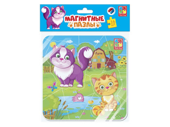Магнитные пазлы Котики, Vladi Toys