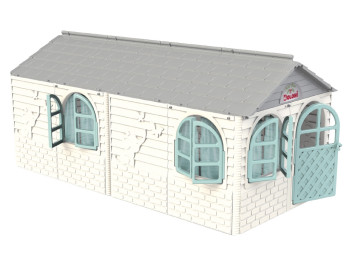 Домик детский со шторками. TM Doloni Toys 02550-25. Белый.