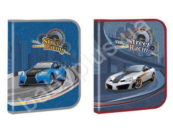Папка для зошитів B5 картонна STREET RACING, KIDIS 13664