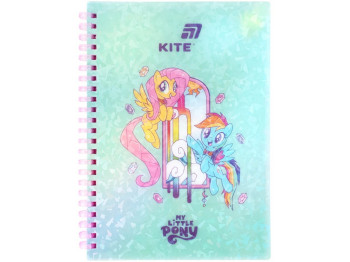 Блокнот на спирали My Little Pony, A5, 80 листов, в клетку, Kite
