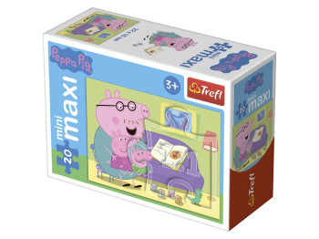 Пазли Розваги свинки Пепи, 20 елементів MINI-MAXI, Trefl