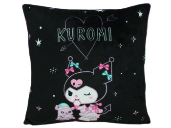 Мягкая игрушка подушка с принтом №2 Kuromi 31 см, квадратная форма, Копиця