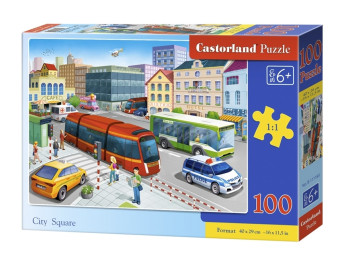 Пазли Міська площа, 100 елементів, Castorland B-111183