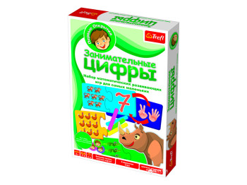 Настільна гра Цікаві цифри, Перші відкриття, Trefl