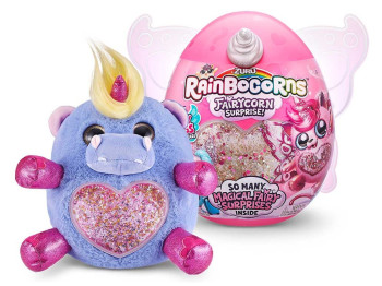 Мягкая игрушка сюрприз с аксессуарами FAIRYCORN HIPPO. Rainbocorns 9238A