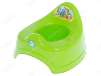 Горшок з музикою салатовий Сафарі. Tega Baby PO-039-125