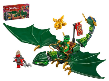 Конструктор LEGO Ninjago Зеленый лесной дракон Ллойда, 128 деталей