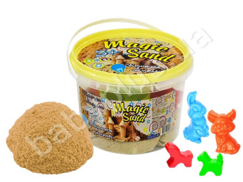 Кінетичний пісок Magic sand - світиться в темряві, класичний, Strateg
