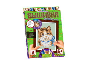 Набор для творчества Вышивка Крестиком эконом, Danko Toys