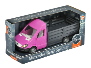 Автомобіль Mercedes-Benz Sprinter бортовий - рожевий. Tigres 39674