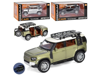 Джип инерционный металлический Premium AP-1721, 20 см, свет и звук.