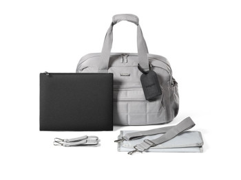 Сумка для мам для прогулянкової коляски ACTIVE сірого кольору 40x20x25 см, Babyono 1650/02