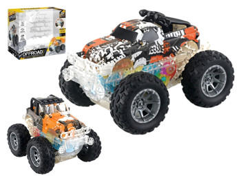 Машинка джип инерционная Offroad, 13 см, светящийся, 2 вида