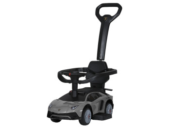 Каталка-толокар з батьківською ручкою 2в1. M 5777EL-11