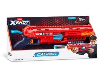 Быстрострельный бластер Excel-S1 Caliber. 16 патронов. Zuru 36675R
