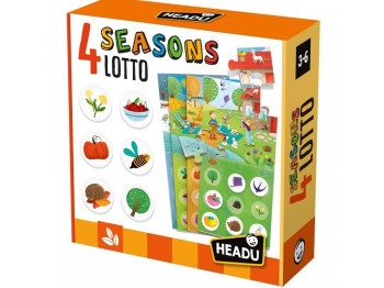 Розвиваючий пазл Лото 4 сезони. HEADU MU53672
