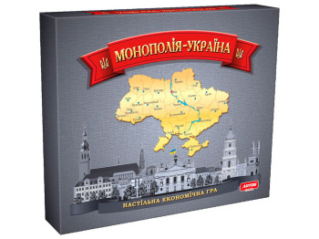 Настільна гра Монополія Україна. Artos Games 4820130620734