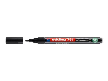 Маркер Edding Paint круглий чорний 1-2 мм, e-791/01n
