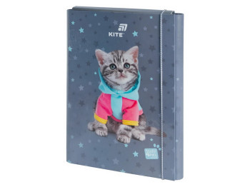 Папка для трудового обучения с котиком, формат А4, Kite