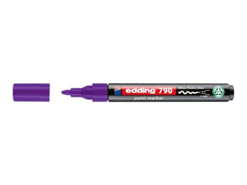 Маркер Edding Paint круглий фіолетовий 2-3 мм, e-790/08n