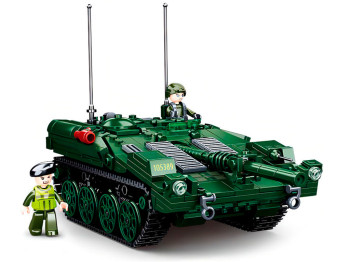 Конструктор Танк 25,5 см. 692 деталей M38-B1010
