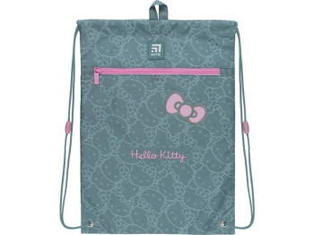 Сумка для взуття поліестерова Hello Kitty з кишенею на блискавці