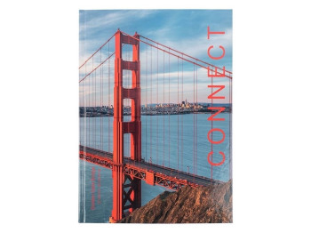 Книга записна у клітинку Connect А4. 96 аркушів. Axent 8422-565-A
