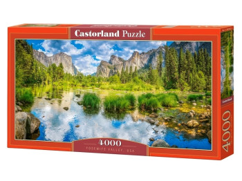 Пазлы Йосемитская долина, США, 4000 элементов, Castorland