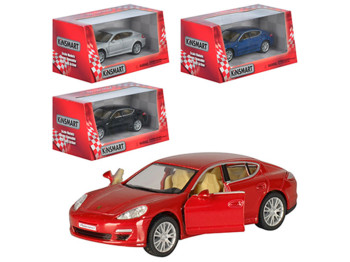 Машинка металлическая инерционная PORSHE PANAMERA. Kinsmart KT 5347 W
