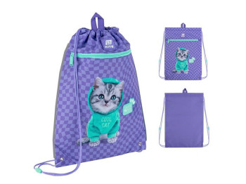 Сумка для взуття з кишенею Studio Pets SP25-601M-2, 46x33 см, на шнурках, Kite