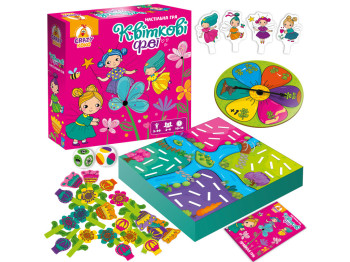 Настільна гра "Квіткові феї", 5+, Vladi Toys